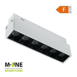 Линейна магнитна лампа за релсова система M-LINE, бяла, 6 W, 480 lm, 4000 K, DPM, MTL-SPL-6W-W