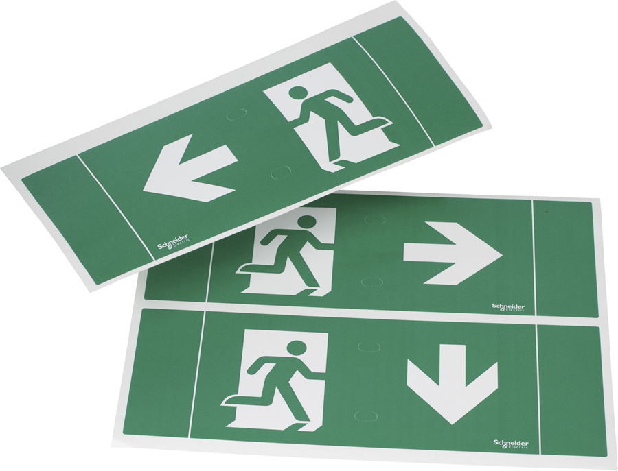 Пиктограма за евакуационен осветител EASYLED, стрелка наляво SE, SCHNEIDER ELECTRIC, OVA53129/1