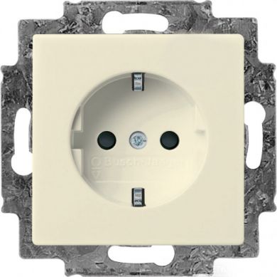 Контакт ШУКО 16A цвят КРЕМ Basic 55 ABB /до изчерпване/, ЛИКВИДАЦИЯ, 2CKA002011A3857