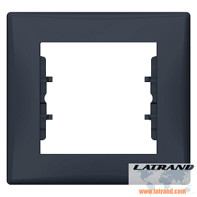 Декоративна рамка единична графит SDN5800170 SCHNEIDER ELECTRIC-E010020160