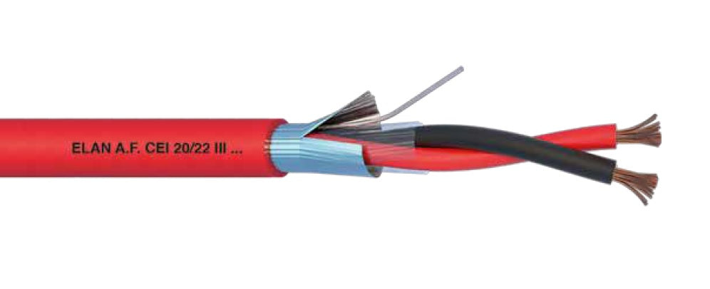 Кабел 2х1.5+S PVC Eca червен – 100m GR3 ELAN, КАБЕЛИ, 032151R