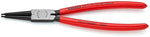 Зегер клещи, Ø40-100мм, червена ръкохватка 225мм, Knipex - K4411J3