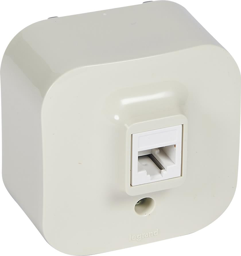 Розетка RJ45 cat.5e IP21 открит монтаж цвят Крем Forix Legrand, LEGRAND, 782454
