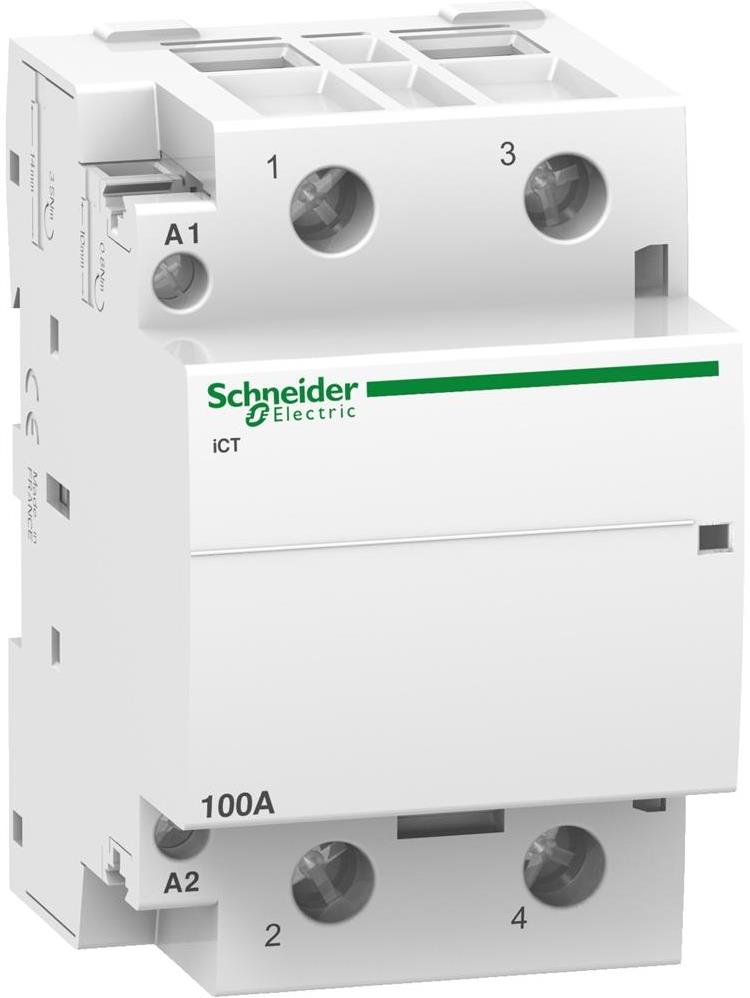 Модулен контактор Acti 9 iCT 100A 2NO 230…240Vac 3 мод. SE, SCHNEIDER ELECTRIC НИСКО НАПРЕЖЕНИЕ, A9C20882