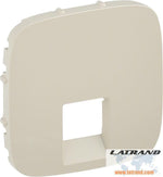 Лицев панел за единична RJ45/RJ11 розетка цвят Крем Valena Allure Legrand - 755416