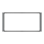 Рамка 2х 80x80 Flank FF Metal Titanium EKINEX, EK-FL2-GBS