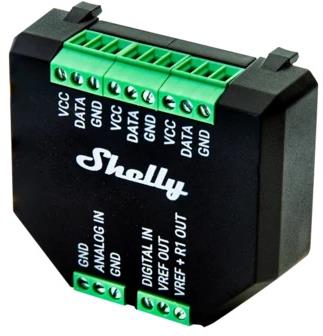 Интерфейс за датчик за температура Shelly Plus Add-on - 266427S, SHELLY, Shelly PLUS Add-on