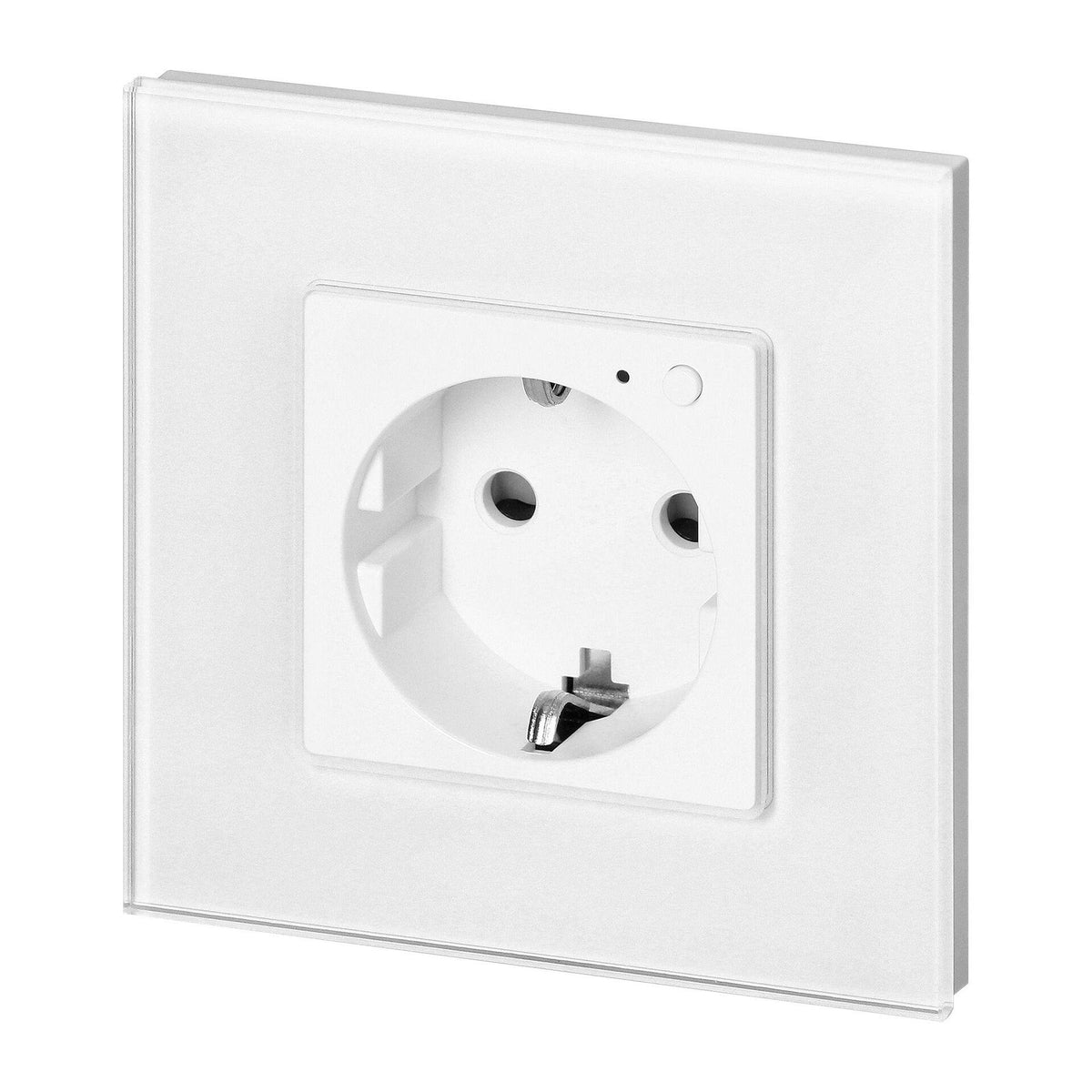 Tuya Smart Wi-Fi единичен контакт за скрит монтаж, Schuko, бял - OR-SH-17205(GS)/W, ORNO