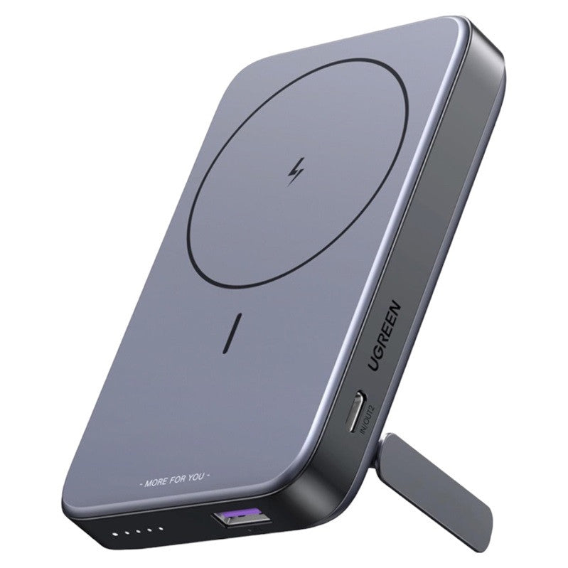 POWER BANK 10 000mAh WIRELESS,20W PB206 UGREEN - СИВ