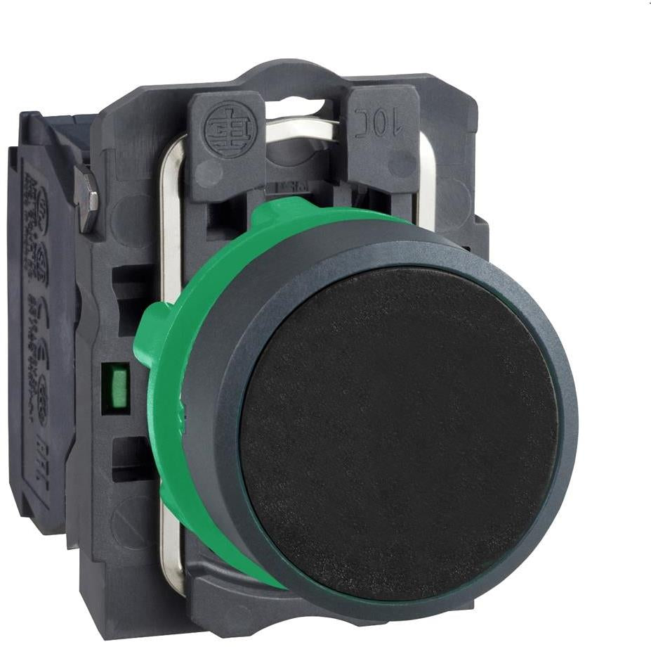 Бутон сглобен черен 1NO Ø22mm XB5 SE, SCHNEIDER ELECTRIC НИСКО НАПРЕЖЕНИЕ, XB5AA21