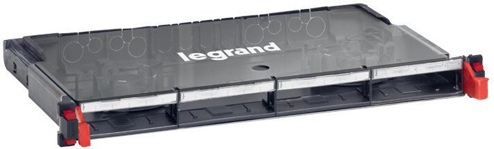 Панел 19" 1U 4x касети FO празен LCS3 Legrand, LEGRAND, 32100