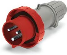 Промишлен щепсел 4P 30A 4W 480V IP67, 7h серия Eureka UL стандарт панелен монтаж Scame, SCAME, SCM430P7W