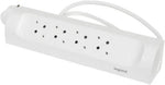 Разклонител ъглов бял 4x2P+E с кабел 1 метър Corner NEW Legrand, LEGRAND, 694501