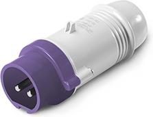 Промишлен щепсел 2P 16A 20-25V IP44 Scame, SCAME, 230.1600