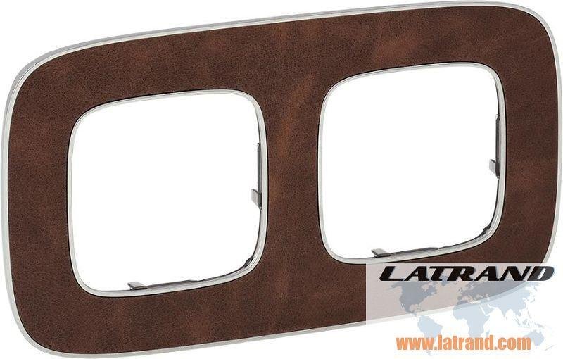 Рамка 2х цвят Кожа Valena Allure Legrand - 754452