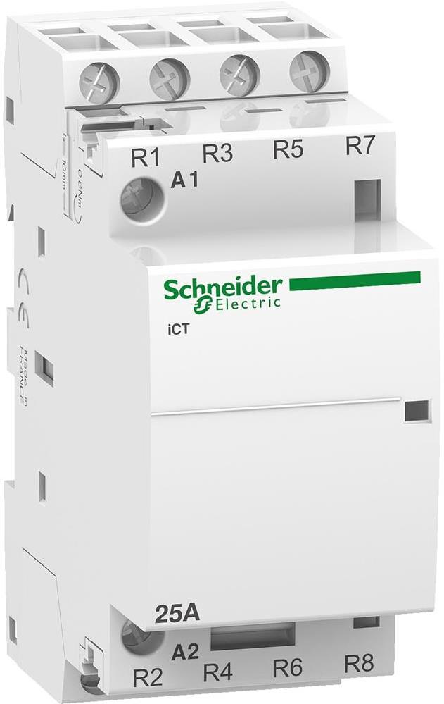 Модулен контактор Acti 9 iCT 25A 4NC 24Vac 2 мод. SE, SCHNEIDER ELECTRIC НИСКО НАПРЕЖЕНИЕ, A9C20137