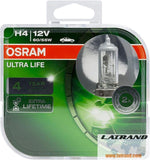 АВТОМОБИЛНА ЛАМПА 64193ULT H4 60/55W 12V P43t DUOBOX OSRAM