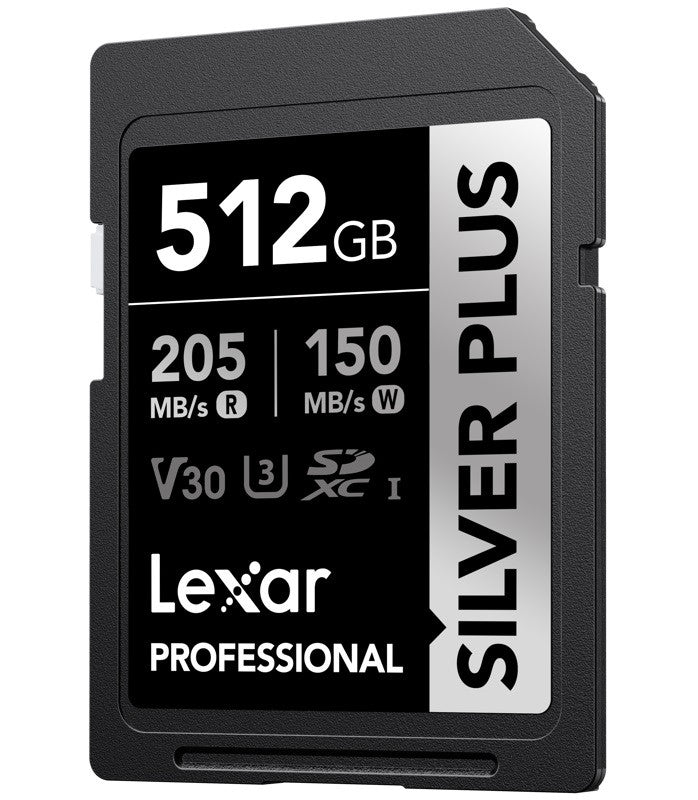 КАРТА ПАМЕТ SDXC 512GB 205/150MB/s UHS-I,C10,V30,U3 LEXAR