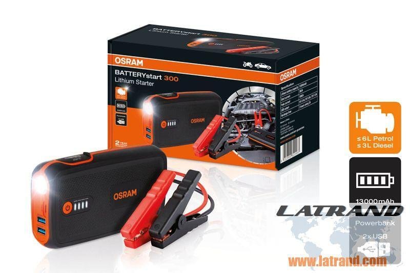 СТАРТЕР OBSL300 BATTERY START OSRAM - OBSL300