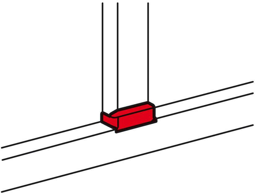 Т-разклонение за канал 65x15/195мм DLP Legrand, LEGRAND, 10738