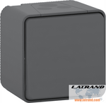 Девиаторен ключ моноблок IP55 цвят Антрацит Mureva SE - MUR35021