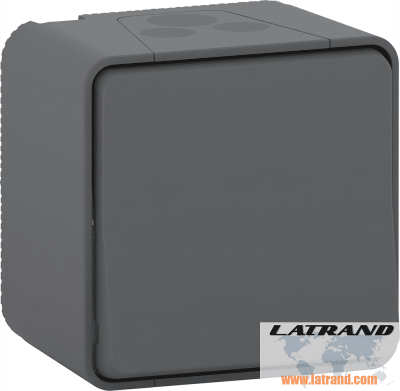 Девиаторен ключ моноблок IP55 цвят Антрацит Mureva SE - MUR35021