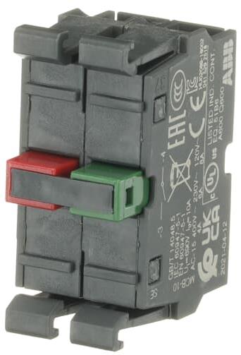 Допълнителен контакт 1xNO+1xNC MCB-11 за държач с 3 или 5 гнезда Modular ABB, 1SFA611610R1011