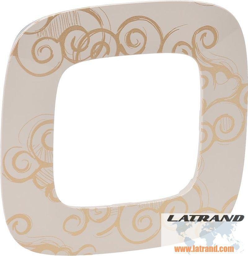 Рамка 1х цвят Нарцис злато Valena Allure Legrand - 754351