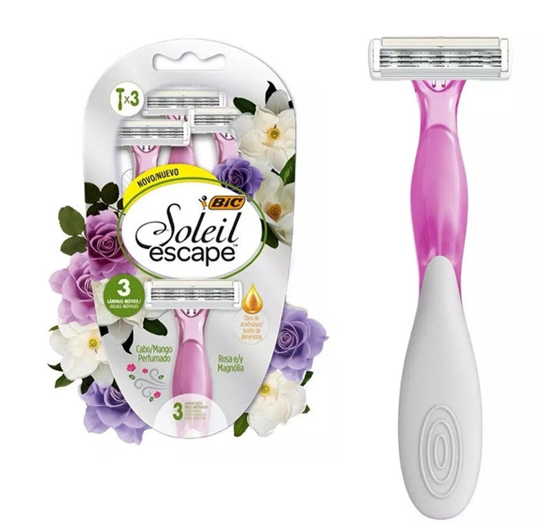 САМОБРЪСНАЧКА SOLEIL ESCAPE 3 МОМ.СЪЛЗА/РОЗА БЛ3 BIC