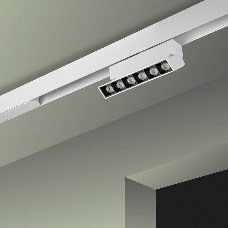 Захранване за магнитна релса M-LINE, бяло, 200W 24V DC, DPM, MTL-DR-200W-W