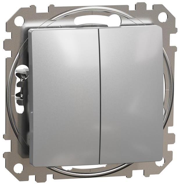Сериен ключ цвят Алуминий Sedna SE, SCHNEIDER ELECTRIC, SDD113105