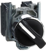 Превключвател черен 1-2 1NO-1NC Ø22mm XB4 SE, SCHNEIDER ELECTRIC НИСКО НАПРЕЖЕНИЕ, XB4BD25