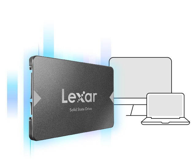 SSD NS100 128GB 2.5" SATA III,520/440MB/s LEXAR