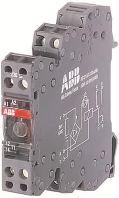 Реле интерфейсно RB122G 24 Vac/dc, 8A, 2 превключващи контакта, LED, с цокъл ABB, 1SNA645012R2500