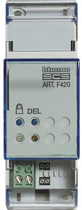 Реле-активатор 16 сценария 2DIN BUS My Home Bticino, BTICINO, F420