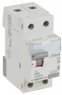 ДТЗ 2P 25А 100mА серия TX3 ID тип A Legrand, LEGRAND НИСКО НАПРЕЖЕНИЕ, 411564