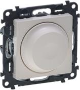 Димер ротативен R=5-300W L=5-300VA LED=5-75W цвят крем Valena Life Legrand, LEGRAND, 752260