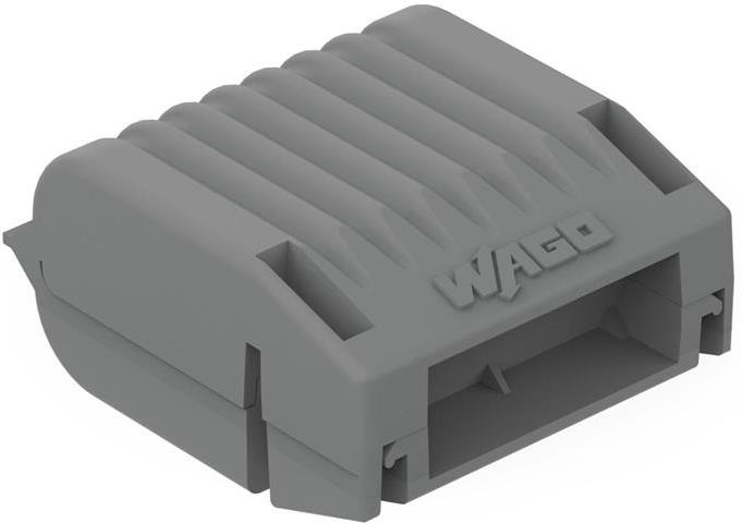Кутия с гел GelBox Wago за клема до 6мм2, IP x8, 40.1x21.3x38мм, сива , WAGO, 207-1431