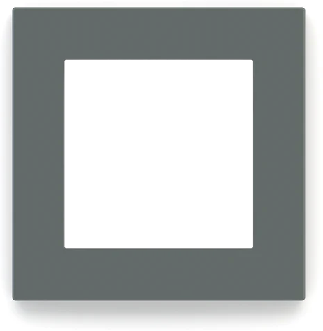Рамка 1х 55x55 FF/Linea71 Fenix Green Commodore EKINEX, EK-PQG-FVC