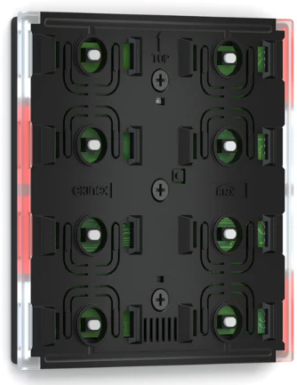 Пулт за управление с 4 бутона KNX 80x80 RW NF FF EKINEX, EK-ED2-TP-RW-NF