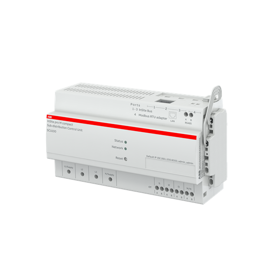 Енергиен анализатор SCU100 за 16 Modbus мерителя ABB, 2CCG000242R0001