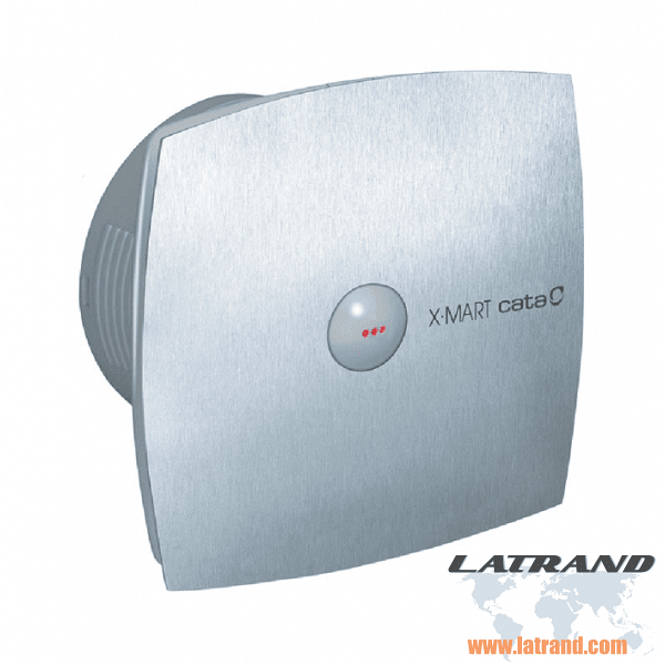 ВЕНТИЛАТОР X-M 10 MATIC INOX 100mm, 15W, 98m3/h, 230V - E040100007, CATA