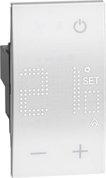 Термостат 230V 5A 1NO 2 мод. цвят Бял Living Now Bticino - KW4441