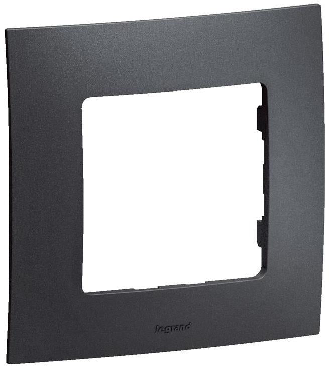 Рамка 1х цвят Тъмно сив Niloe New Legrand, LEGRAND, NP111GR