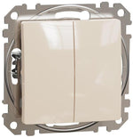 Сериен девиаторен ключ цвят Крем Sedna SE, SCHNEIDER ELECTRIC, SDD112108