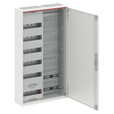 Табло за открит монтаж ComfortLine 6х12мод. CA26VM с плътна метална врата IP44 и Н и РЕ клеми ABB, 2CPX052208R9999