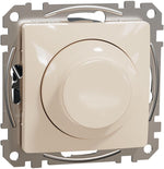 Димер ротативен R=3-370W LED=3-200VA цвят Крем Sedna SE, SCHNEIDER ELECTRIC, SDD112501