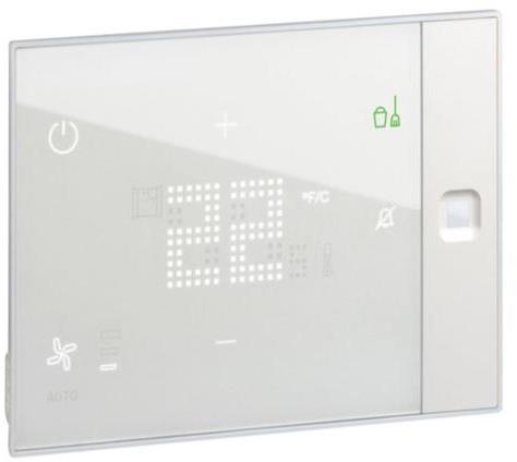 Термостат UXone 230V с DND/MUR за открит монтаж, бял, BUS, LEGRAND, 48925