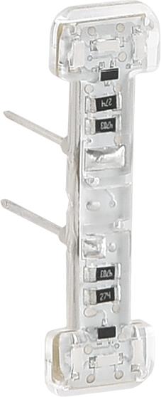 LED лампа за подсветка (синя) за девиаторен ключ 230V 0.15мА Legrand, LEGRAND, 752057