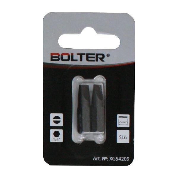 Комплект битове Bolter XG54206, 1/4", PH1, 25 мм, 2 броя